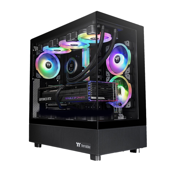 TT V270 case Thermaltake case with RGB fans